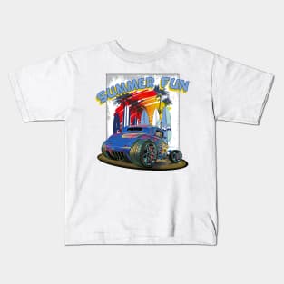 Summer Fun - Hot Rods Kids T-Shirt